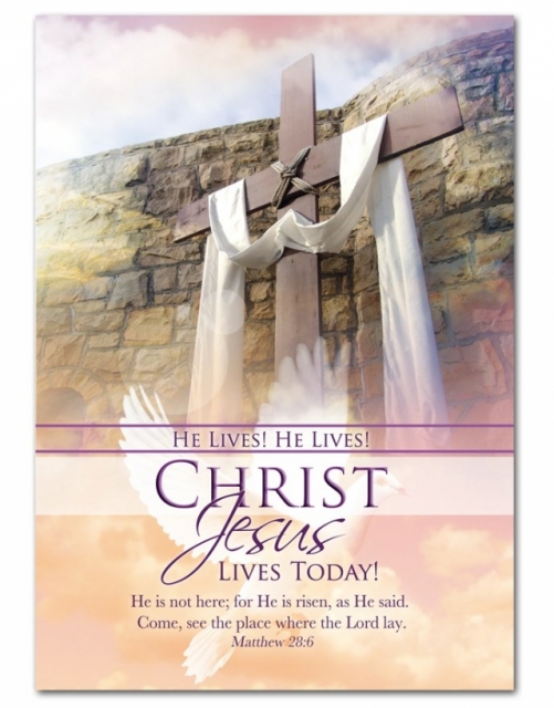 Easter Bulletins - He Lives ! He Lives ! Christ Jesus Lives Today ...